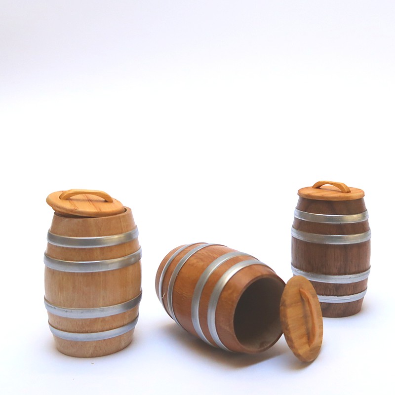 Holzfass, Miniatur im Maßstab 1zu12