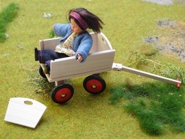 Bollerwagen_Detail, Miniaturspielzeug 1zu12