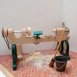 Drechslerwerkstatt, Miniatur im Maßstab 1zu12