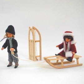 Schlitten, Miniatur im Maßstab 1zu12