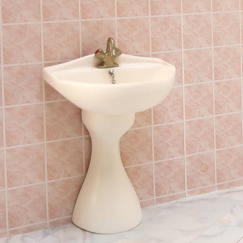 Waschbecken, Puppenhausminiatur,  Maßstab 1zu12